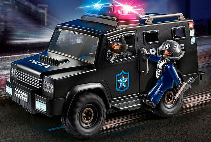 Coche operaciones especiales policia Playmobil